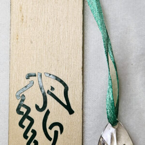 Boekenlegger Celtic knot zeepaardje