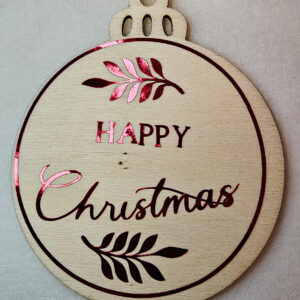 Ornament Happy Christmas