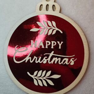 Ornament Happy Christmas