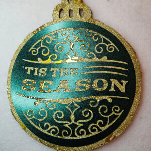 'tis the season ornament