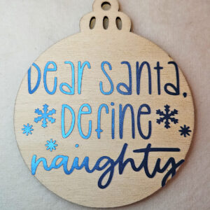Dear Santa, define naughty